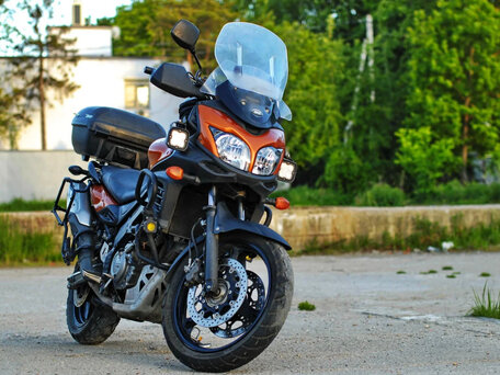 2012 Suzuki V-Strom DL 650, золотистый, 620000 рублей, вид 1