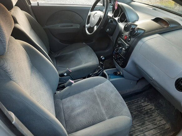 2005 Chevrolet Aveo I, серебристый - вид 9