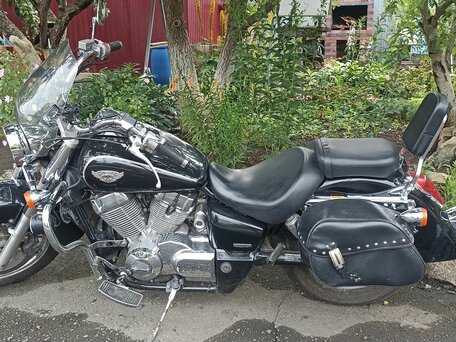 2007 Honda Shadow 750, чёрный, 600000 рублей, вид 4