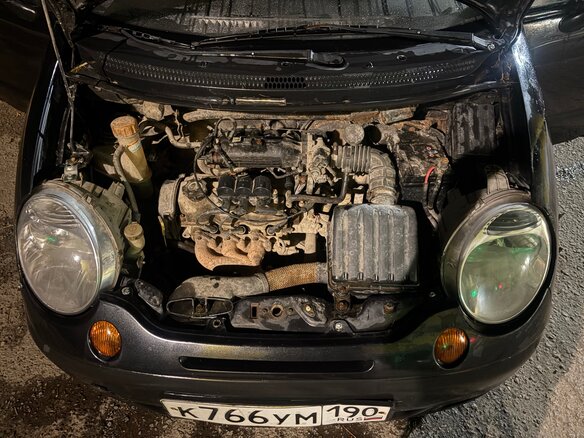 2012 Daewoo Matiz I Рестайлинг, чёрный, 130000 рублей - вид 12