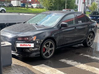 2013 Mitsubishi Lancer X Рестайлинг, чёрный, 1100000 рублей, вид 4