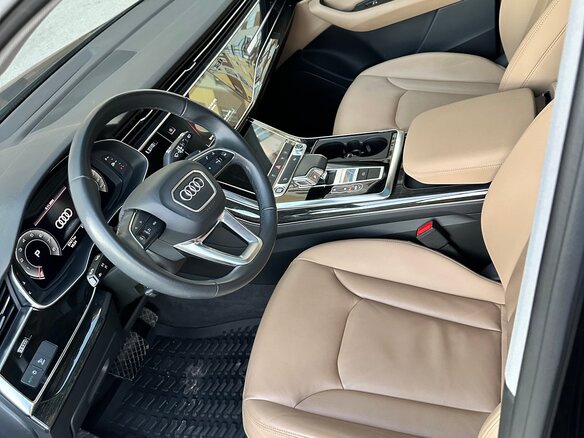 2021 Audi Q7 45 TFSI II (4M) Рестайлинг, чёрный, 5600000 рублей - вид 14