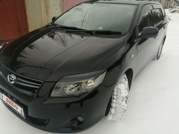 2011 Toyota Corolla Fielder X (E140, E150) Рестайлинг, чёрный, 1095000 рублей - вид 2