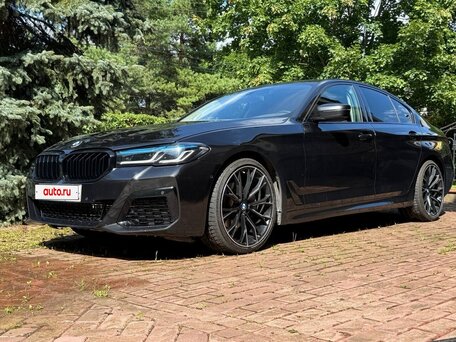 2018 BMW 5 серии 520d VII (G30/G31/G38), чёрный, 2850000 рублей, вид 2