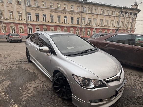2007 Honda Civic VIII, серебристый, 730000 рублей - вид 5