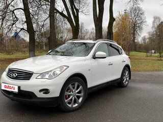 2010 Infiniti EX37 I (J50), белый, 1400000 рублей, вид 4