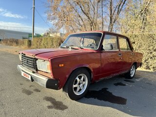 2007 Lada (ВАЗ) 2107, пурпурный, 330000 рублей, вид 1