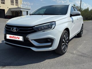 2024 Lada (ВАЗ) Vesta I Рестайлинг (NG), белый, 1460000 рублей, вид 1