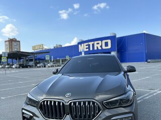 2020 BMW X6 40d III (G06), серый, 10190000 рублей, вид 4