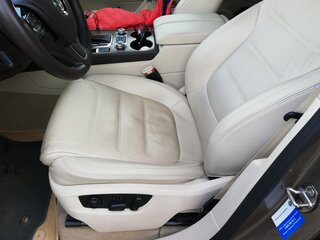 2015 Volkswagen Touareg II Рестайлинг, бежевый, 3250000 рублей, вид 5