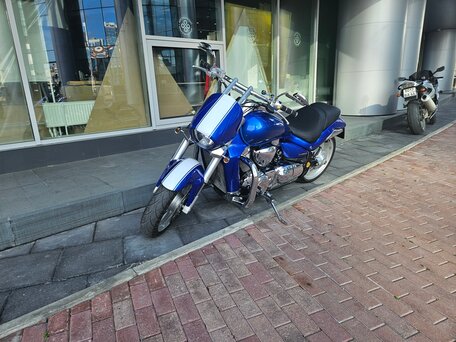 2007 Suzuki Intruder M1800R, синий, 1100000 рублей, вид 4