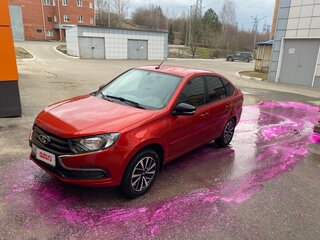 2019 Lada (ВАЗ) Granta I Рестайлинг, красный, 790000 рублей, вид 1