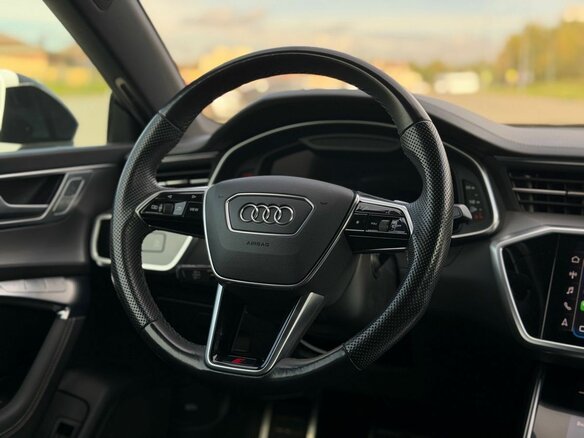 2021 Audi A7 45 TFSI II (4K), белый, 4480000 рублей - вид 25