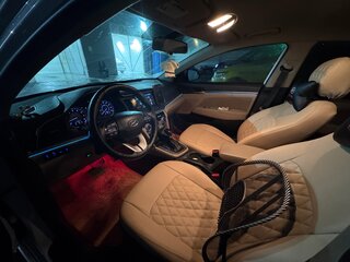 2018 Hyundai Elantra VI (AD) Рестайлинг, белый, 1300000 рублей, вид 4