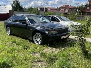 2004 BMW 7 серии Long 745Li IV (E65/E66), чёрный, 1100000 рублей, вид 5