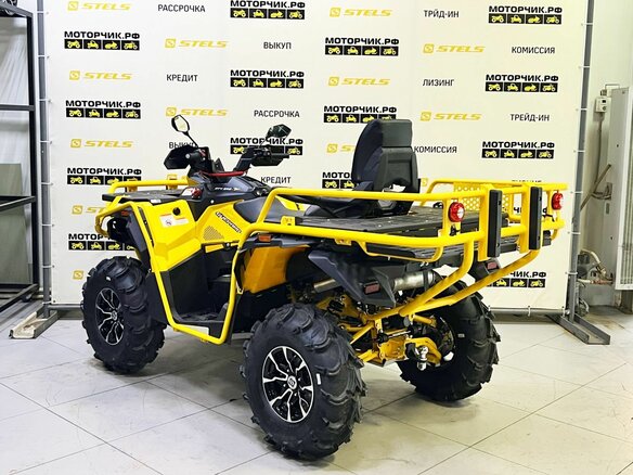 2026 Stels ATV-800 Guepard Cargo, жёлтый - вид 2