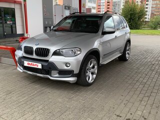 2008 BMW X5 3.0d II (E70), серебристый, 1350000 рублей, вид 1