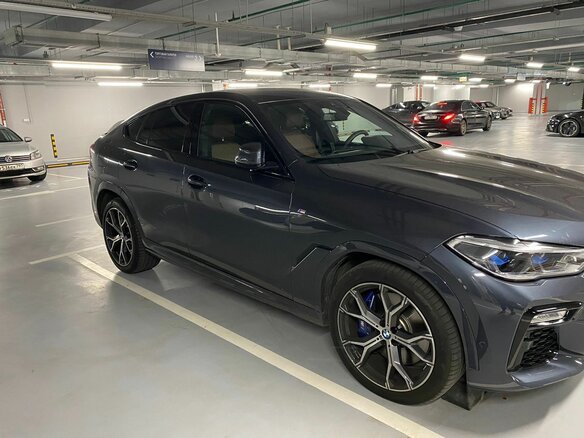 2020 BMW X6 30d III (G06), серебристый - вид 3