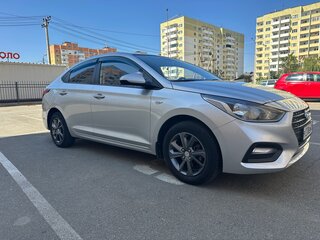2019 Hyundai Solaris II, серебристый, 1450000 рублей, вид 3
