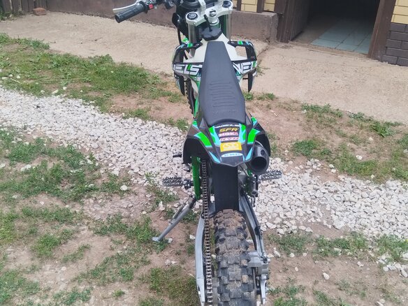 2024 Wels RTX 125, зелёный, 100000 рублей