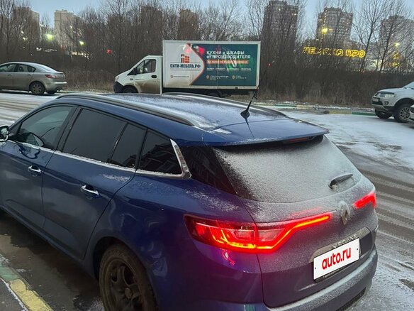2019 Renault Megane IV, синий, 1750000 рублей - вид 10