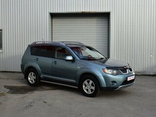 2007 Mitsubishi Outlander II, голубой, 739000 рублей, вид 2