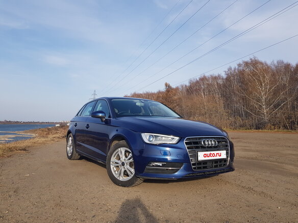 2015 Audi A3 III (8V), синий, 1270000 рублей - вид 7