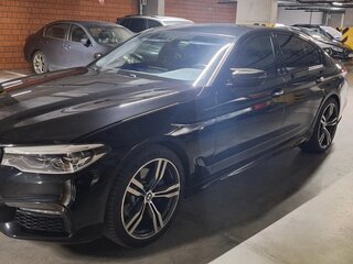 2018 BMW 5 серии 530i xDrive VII (G30/G31/G38), чёрный, 3345000 рублей, вид 1