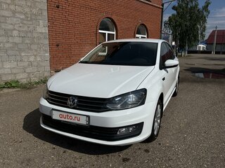 2020 Volkswagen Polo V Рестайлинг, белый, 1450000 рублей, вид 3
