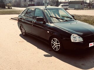 2010 Lada (ВАЗ) Priora I, чёрный, 315000 рублей, вид 1