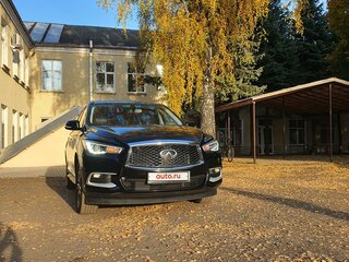 2018 Infiniti QX60 I Рестайлинг, чёрный, 2870000 рублей, вид 3