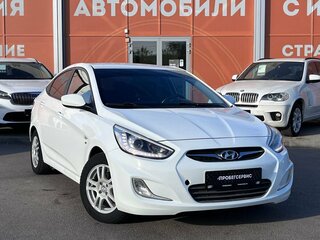 2014 Hyundai Solaris I, белый, 810000 рублей, вид 3