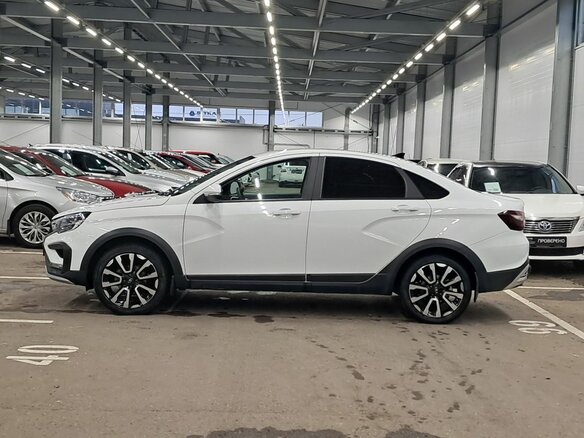 2023 Lada (ВАЗ) Vesta Cross I Рестайлинг (NG), белый - вид 7