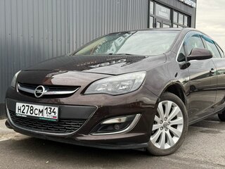 2014 Opel Astra J Рестайлинг, коричневый, 770000 рублей, вид 5