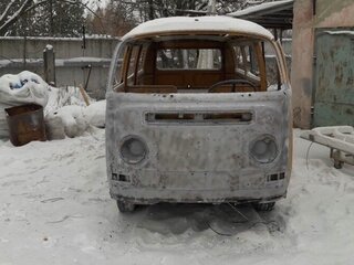 1971 Volkswagen Type 2 T2, оранжевый, 1700000 рублей, вид 5