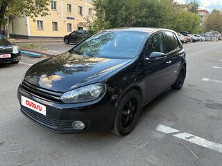 2011 Volkswagen Golf VI, чёрный, 630000 рублей, вид 1