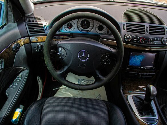 2004 Mercedes-Benz E-Класс 270 III (W211, S211), голубой, 610000 рублей - вид 7