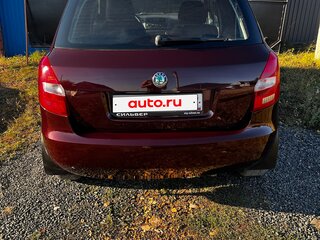 2012 Skoda Fabia II Рестайлинг, пурпурный, 550000 рублей, вид 2
