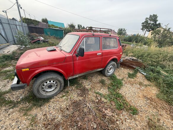 1982 Lada (ВАЗ) 2121 (4x4) I, красный, 200000 рублей - вид 2