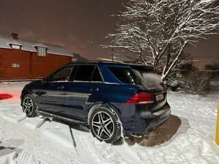 2015 Mercedes-Benz GLE 400 I (W166), синий, 2500000 рублей, вид 4