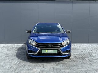 2020 Lada (ВАЗ) Vesta SW I, синий, 950000 рублей, вид 3