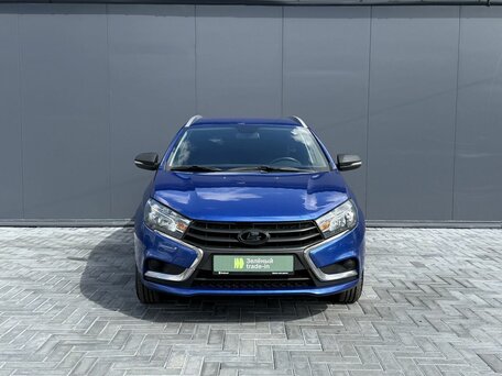 2020 Lada (ВАЗ) Vesta SW I, синий, 995000 рублей, вид 3