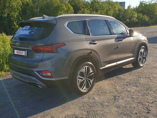 2019 Hyundai Santa Fe IV, серый, 3000000 рублей, вид 5