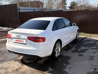 2014 Audi A4 IV (B8) Рестайлинг, белый, 1200000 рублей, вид 3