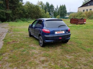 2002 Peugeot 206, синий, 130000 рублей, вид 2