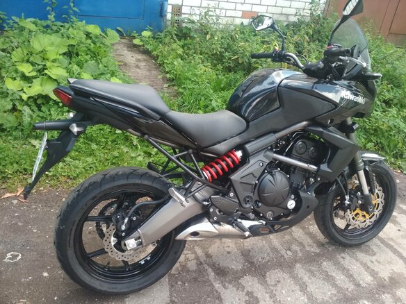2015 Kawasaki Versys 650, чёрный, 469000 рублей - вид 4