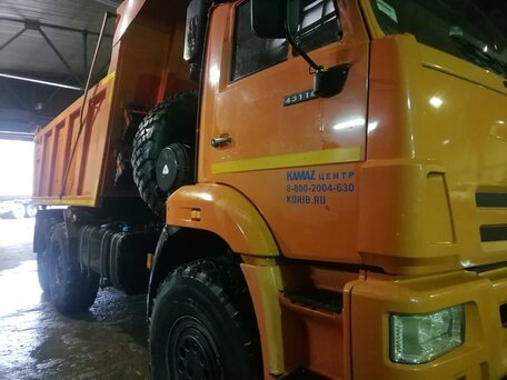 2019 КамАЗ 43118, оранжевый, 8200000 рублей, вид 1