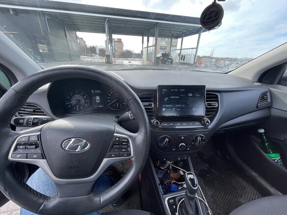 2020 Hyundai Solaris II, серый, 1700000 рублей - вид 7