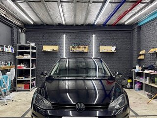 2014 Volkswagen Golf VII, чёрный, 1500000 рублей, вид 2