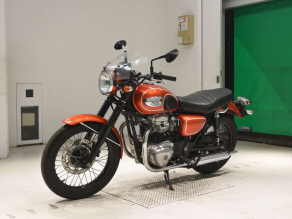 2007 Kawasaki W 650, оранжевый, 650000 рублей - вид 3